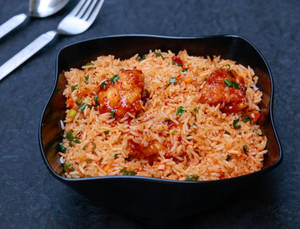 Schezwan Chicken Fried Rice