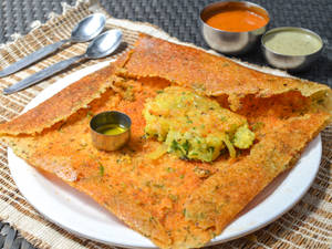 Rava Masala Dosa