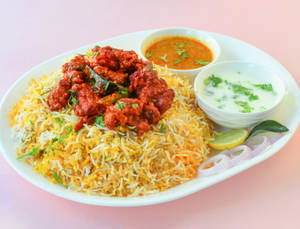 Chicken 65 Biryani