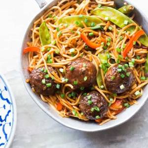 Noodles With Veg Manchurian