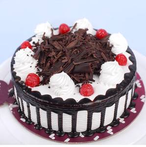 Eggless Rich Cream Black Forest Cake (Per Pound)