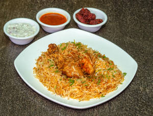 Chicken Biryani With Gravy (With Gravy Punjabi Style)
