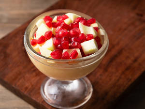 Fruits Salad With Ice Cream