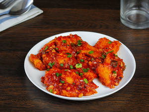 Sliced Fish With Garlic