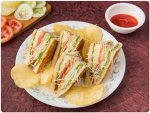 Cheese Veg Toast Sandwich