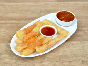 Veg Dragon Roll (10 Pieces)