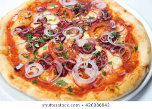11" Medium Cheese & Onion Pizza