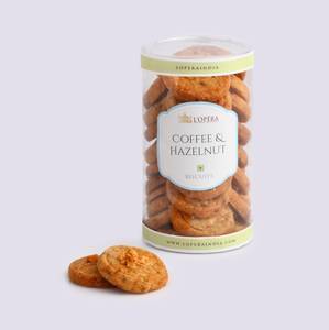 Eggless Coffee And Hazelnut Biscuits Box