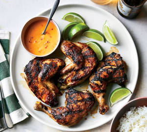 Grilled Chicken Breast In Garlic Butter Sauce(45gm Protein)