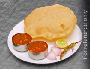 Choley Bhature (Olive Oil)