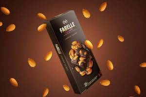 Loaded Secret - Dark Chocolate Bar with visible Almonds