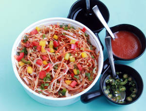 Veg Burnt Garlic Noodles