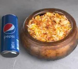 Special Chicken Biryani + Thumbs-Up 200 Ml