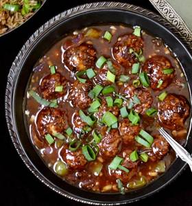 Veg Ball Manchurian Gravy