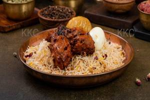 Kolkata Chicken Tangri Biryani (2 Pcs Tangri+1pc Aloo, Biryani)
