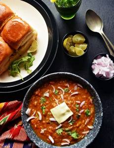 Cheese Pav Bhaji