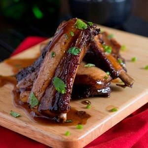 Deep Fried Barbeque Spare Ribs (6 Pcs)