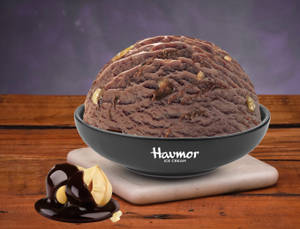 Nutty Belgian Darkchocolate (150 Ml Scoop)