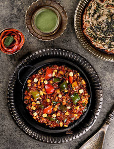 Corn Capsicum Masala