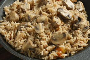 Mushroom Biryani