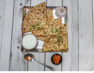 Chicken Keema Paratha