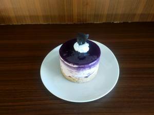 Blueberry Cheese Cakes (Eggless)