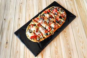 Truffle Burrata Mushroom Red Mozzarella Bun