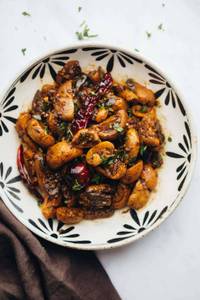 Mushroom Manjurian Fry