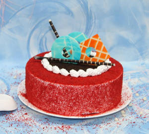 Choco Red Velvet Cake