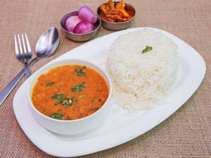 Dal Tadka + Rice