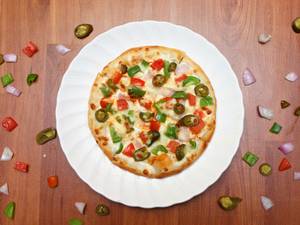 9"  Medium Classic Mexican Green Way Pizza