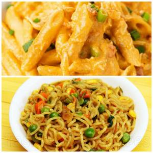 Cheese Pasta Maggi Combo [ 20% Off ] 