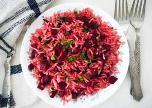 Beetroot Rice