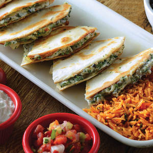 Veggie & Cheese Quesadillas