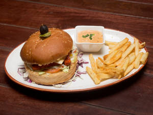 Ob Paneer Jalapeno Burger 