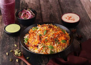Paneer Tikka Biryani