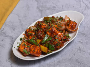 Dry Paneer Chilli
