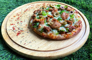 Chicken Farmhouse With Olives Pizza [7 Inch]