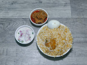 Kolkata Mutton Kosha Biryani