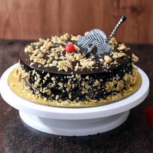 Choco Walnut Cake Eggless