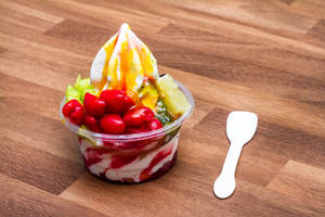 Fruit Cocktail Fantasy Sundae 