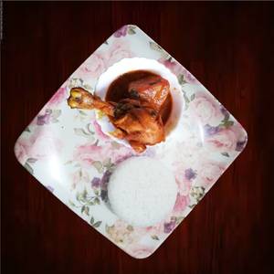 Rice + Chicken Curry(1Pc)