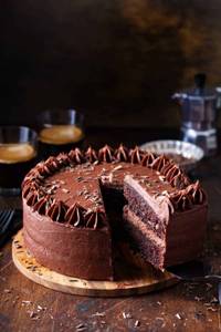 Dark chocolate cake                                                                                                                