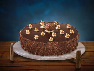 Hazelnut Rocher Cake
