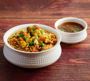 Veg Hyderabadi Dum Biryani