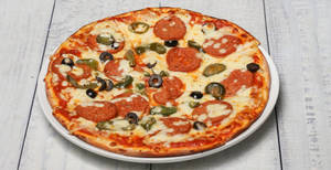 Spicy Pepperoni Pizza