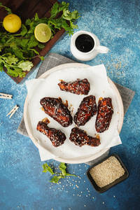 Spicy Barbeque Wings [6Pcs]