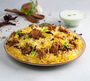 Hyderabadi Beef Dum Biryani
