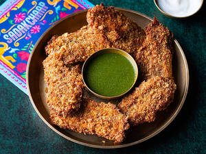 Vegan Amritsari Phish Fry