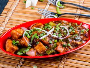 Paneer Chilli (Gravy)